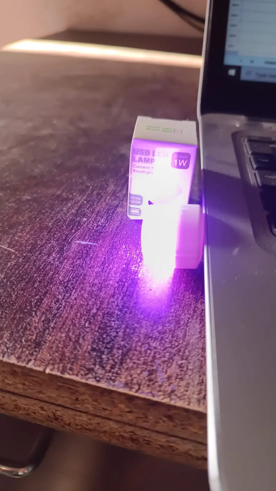 USB LED LAMP Night Light, Mini Portable for PC and Laptop (5 pcs Set / Mix Color) your brand