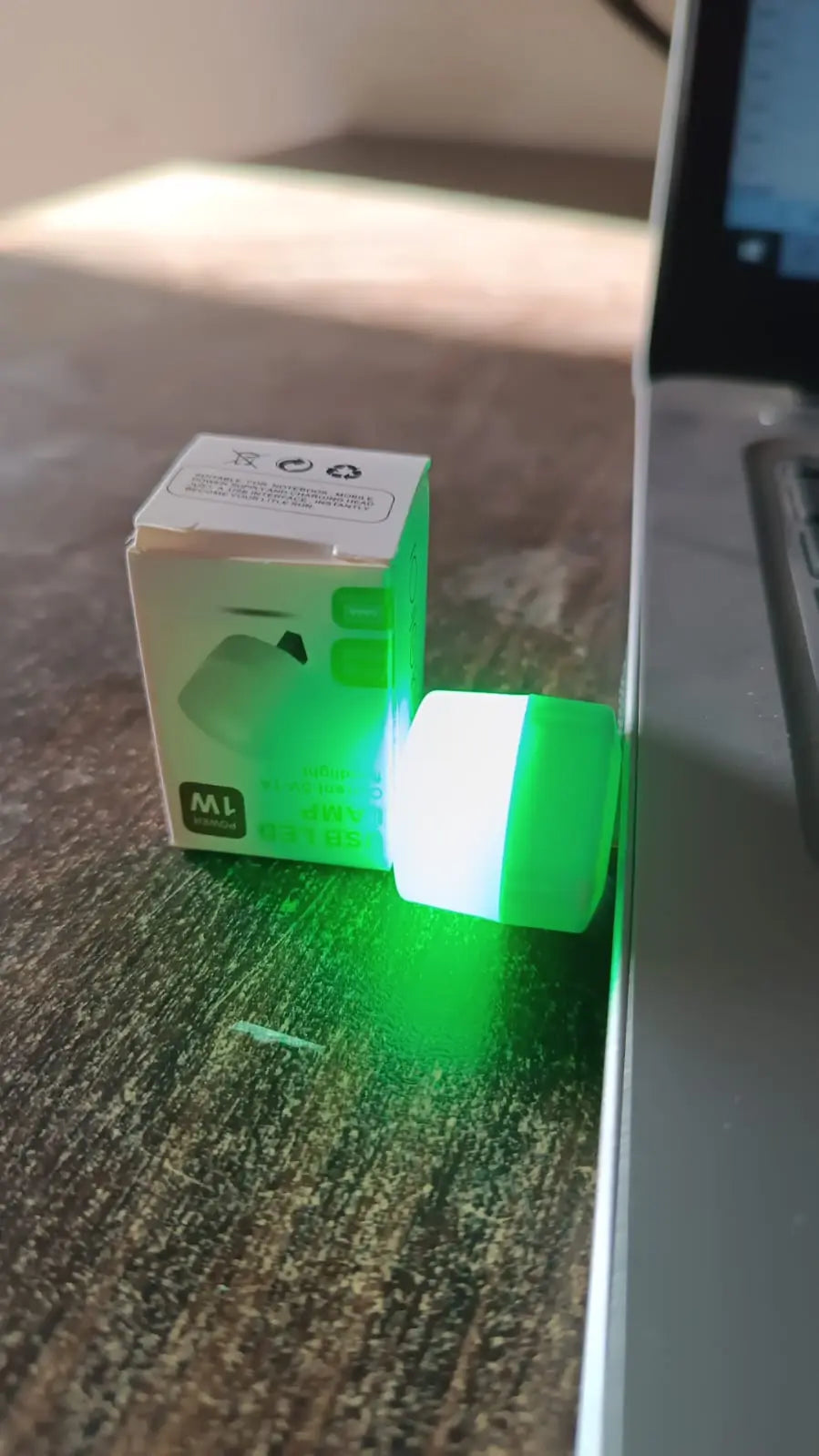 USB LED LAMP Night Light, Mini Portable for PC and Laptop (5 pcs Set / Mix Color) your brand