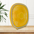 USB PORTABLE MINI DESK FAN WITH LIGHT (1 PC) your brand