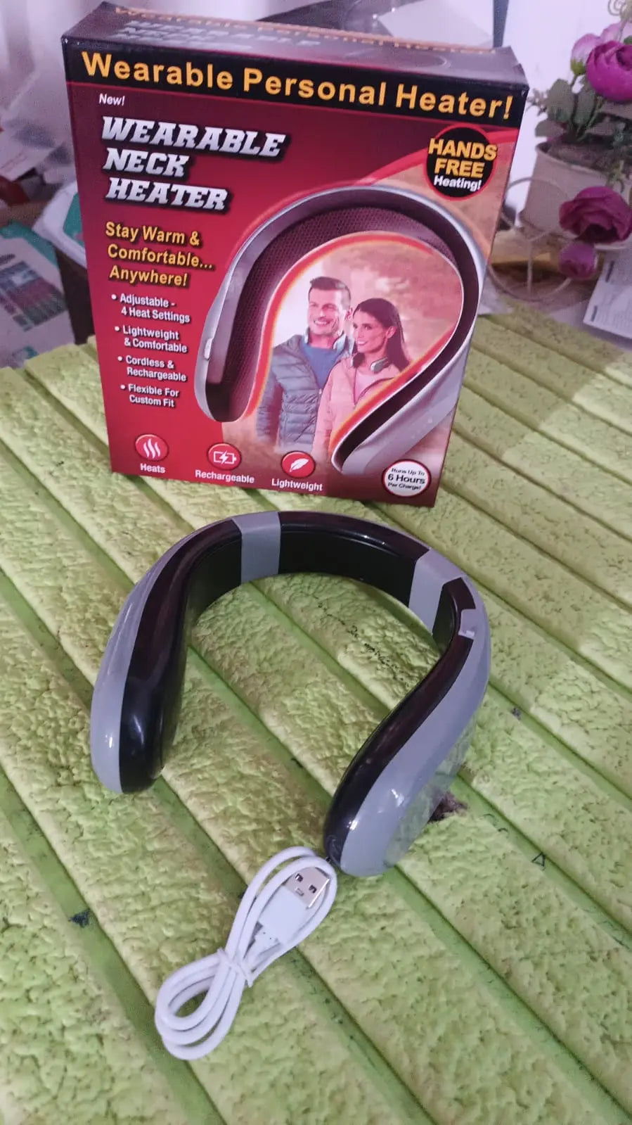 USB Type C Rechargeable - Wearable Neck Heater  (1 Pc) your brand