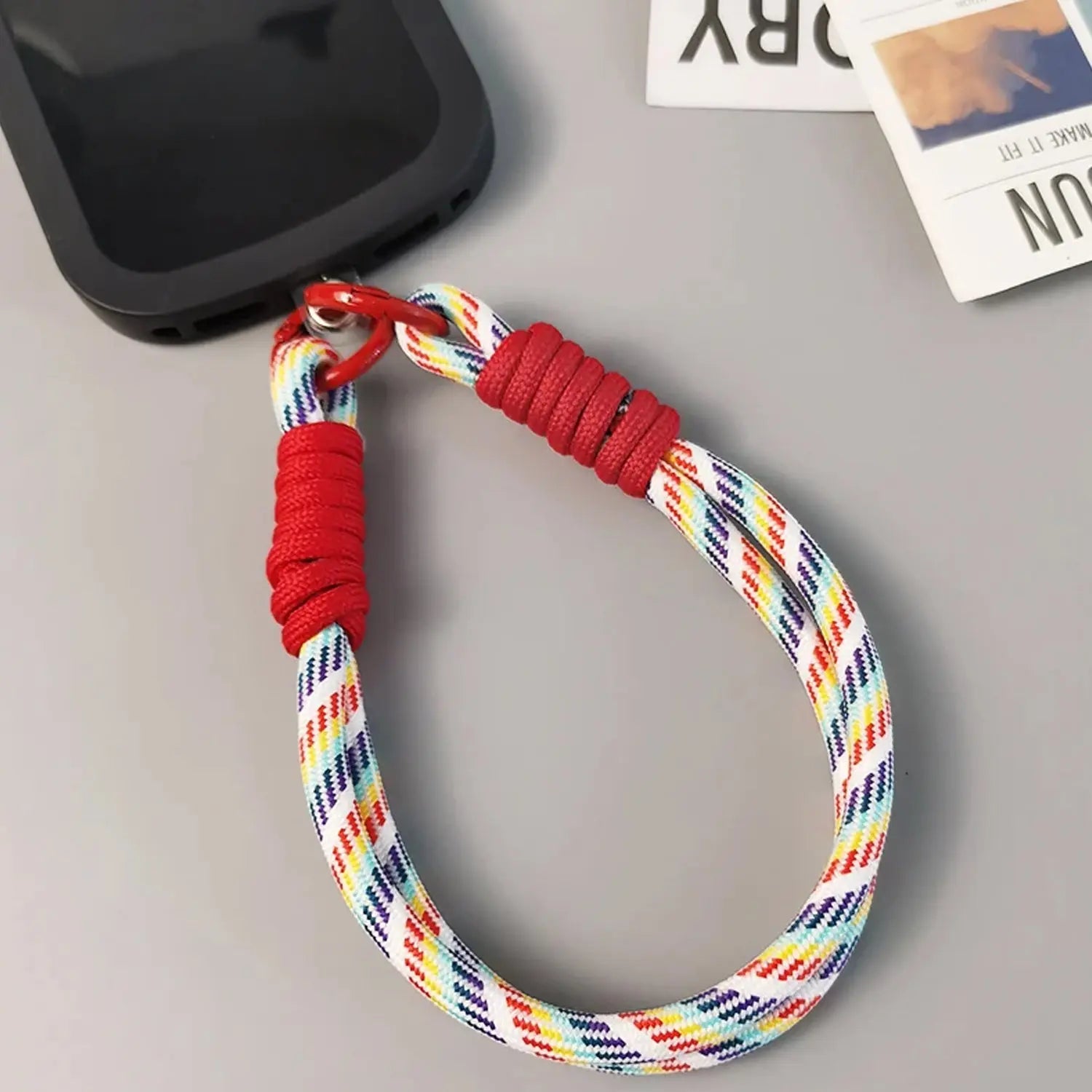 Universal lanyard for phone, Cross-body Cell Phone Lanyard  With All Smartphones (1 pc / 52 Inch / Multicolor) your brand