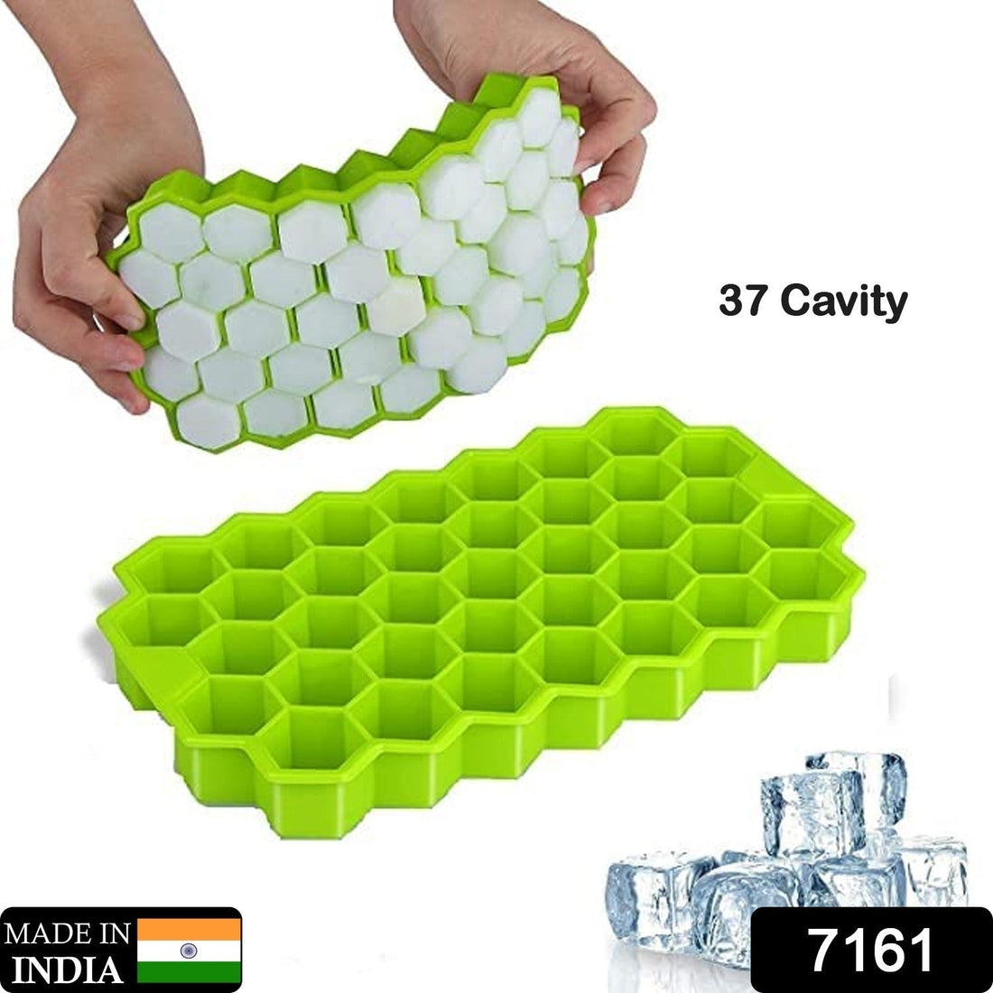 Honeycomb ice cube tray