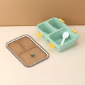 Plastic Lunch Box for Kids, Lunch Box for Kids 3 Compartment Insulated Lunch Box Tiffin Box for Boys, Girls, School & Office Men (3 Compartment Lunch Box) - Shopmania Wholesale