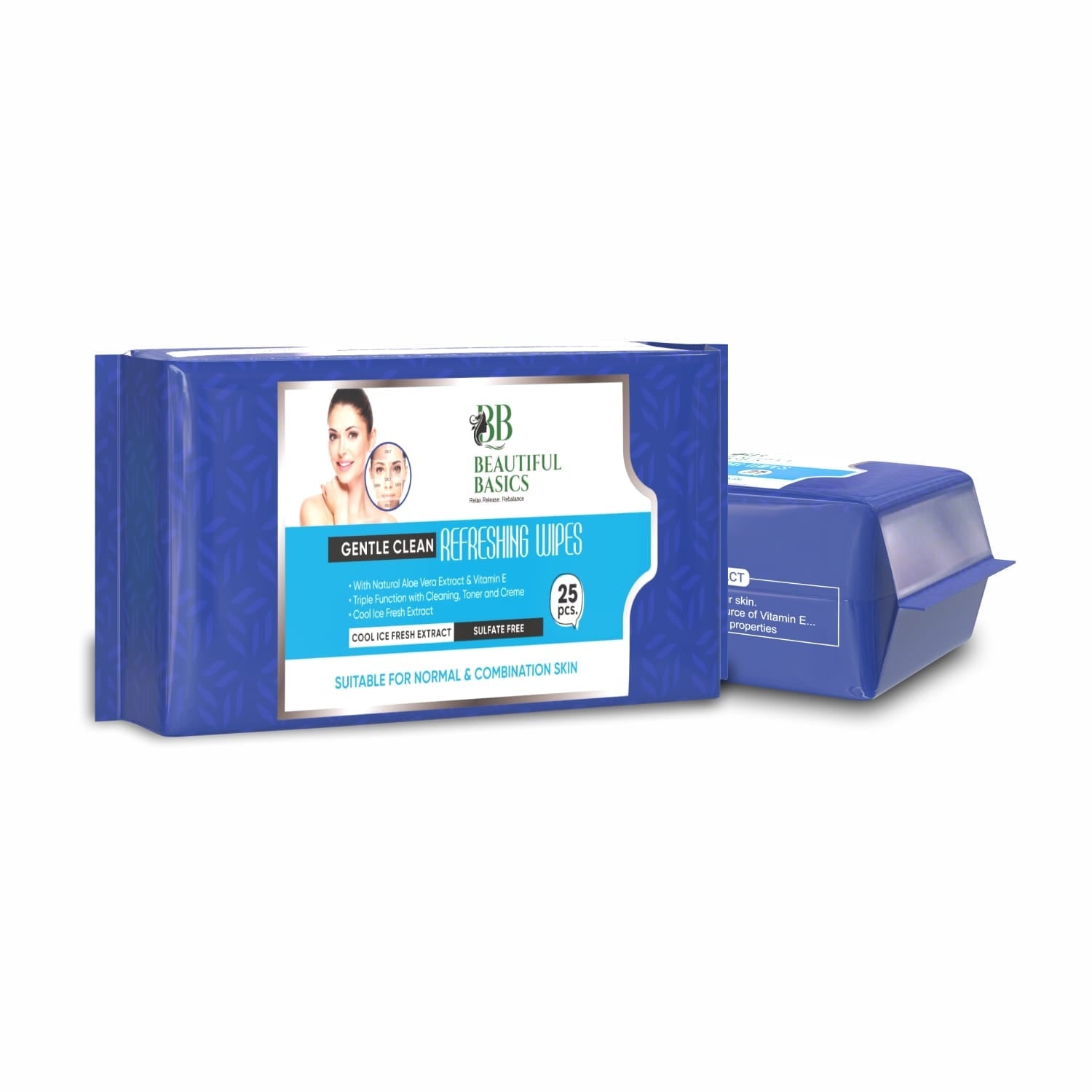 Refreshing Wet Wipes for Face | Facial Cleansing | Refreshing & Skin Hydration| Soothing for skin | pH Balance & Alcohol Free | Nourishing with Fruit extract | 25 Wipes - Shopmania Wholesale
