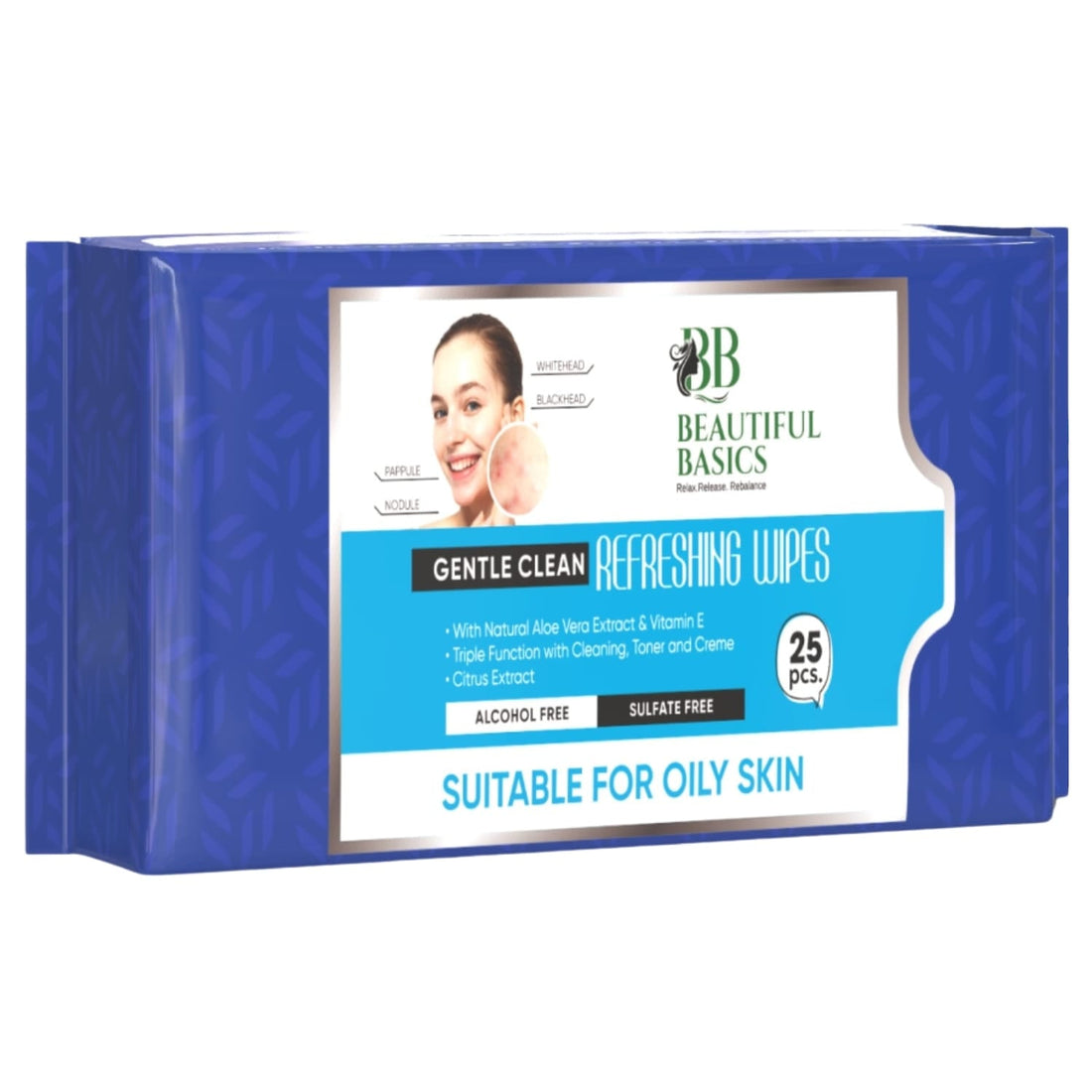 Refreshing Wet Wipes for Face | Facial Cleansing | Refreshing & Skin Hydration| Soothing for skin | pH Balance & Alcohol Free | Nourishing with Fruit extract | 25 Wipes - Shopmania Wholesale