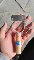 Wooden Handle Metal Vegetable Cutter, Peeler, Slicer (1 Pc) your brand