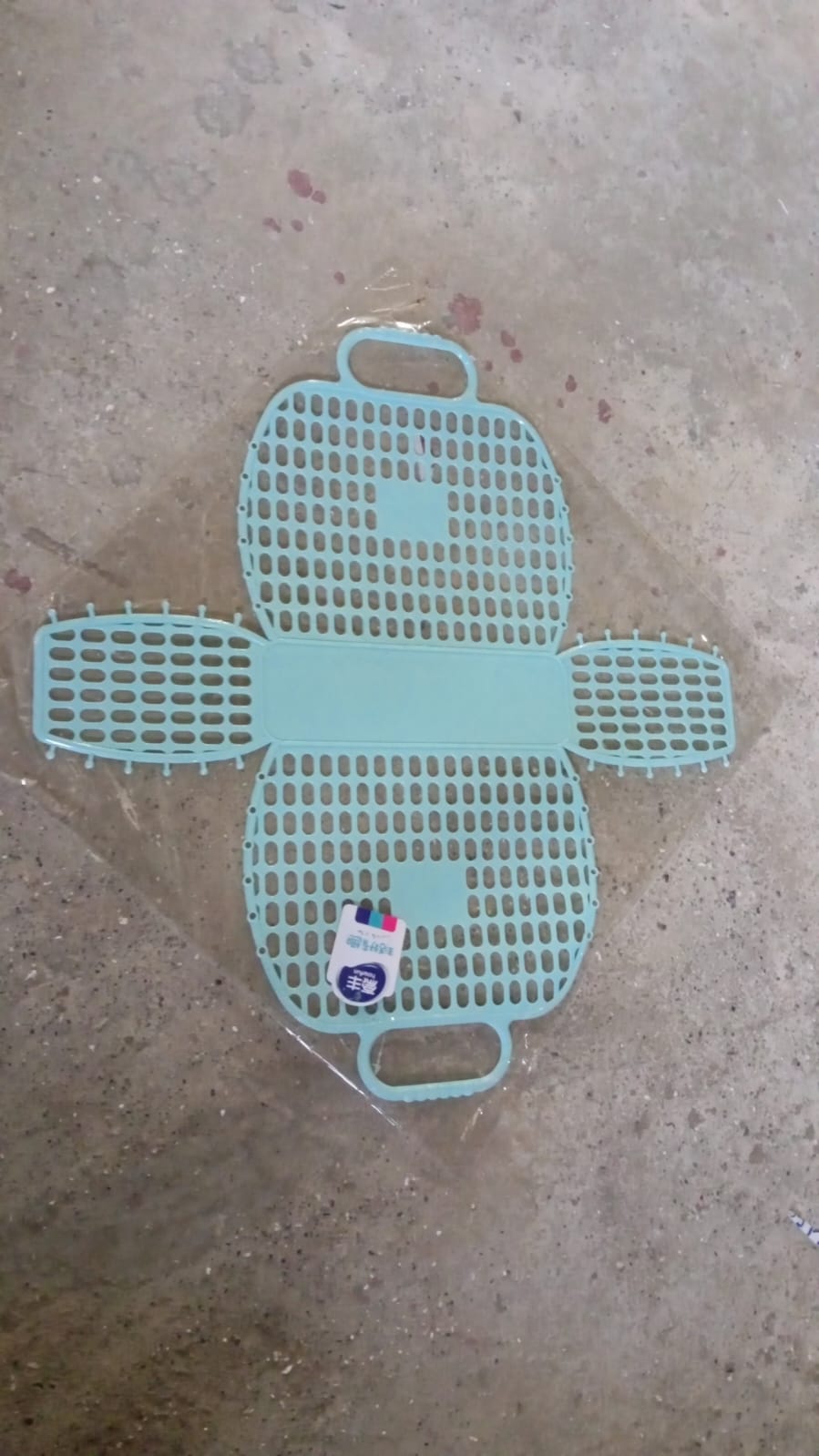 Grocery Vegetable Foldable Smiley Non-Woven Fabric Shopping Bag your brand