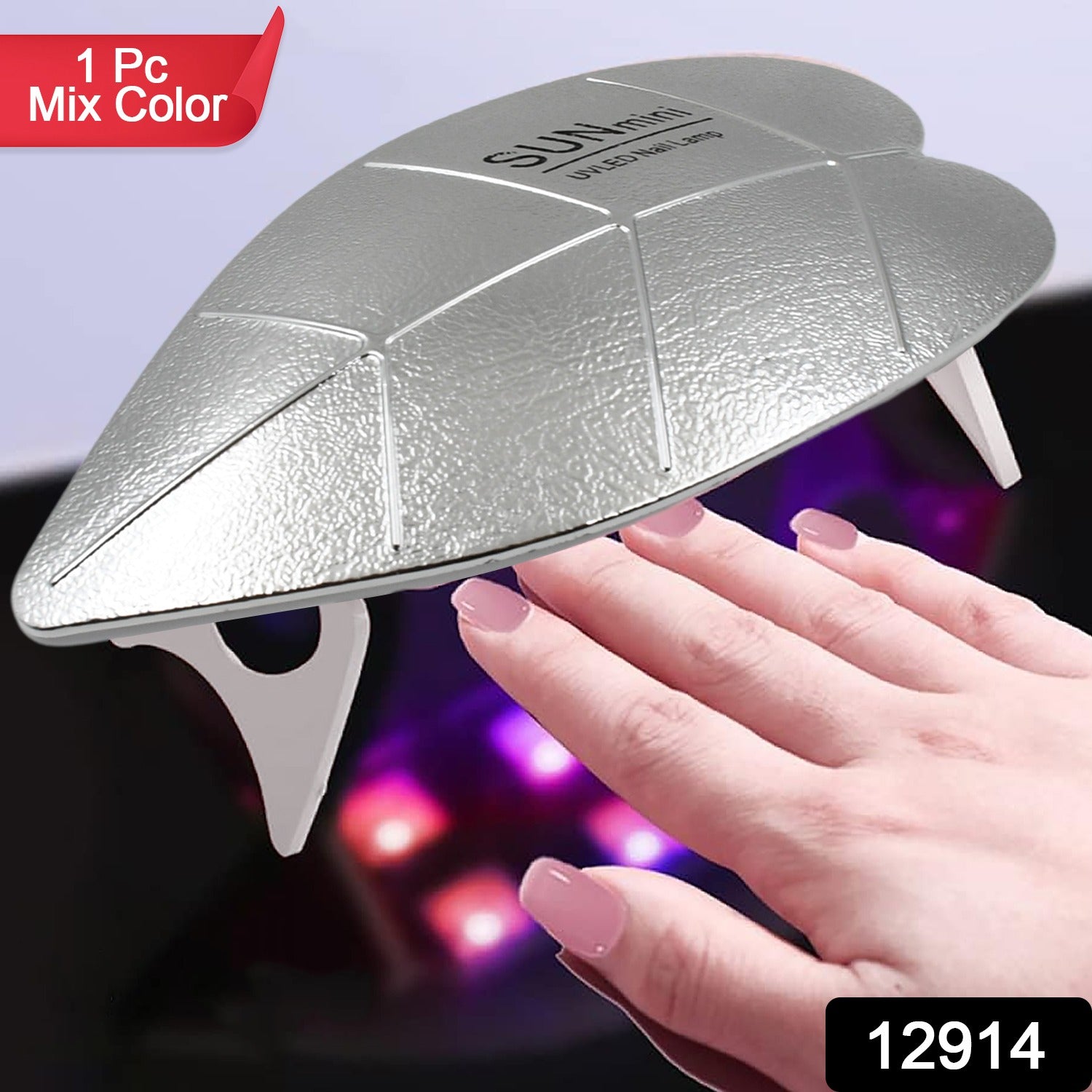 Mini Nail Lamp 6w 6 Led UV Nail Dryer with USB Cable for Gel Nail Polish Nail Art Tools for Starters Home DIY Professionals Salon Manicure (1 Pc) - Shopmania Wholesale
