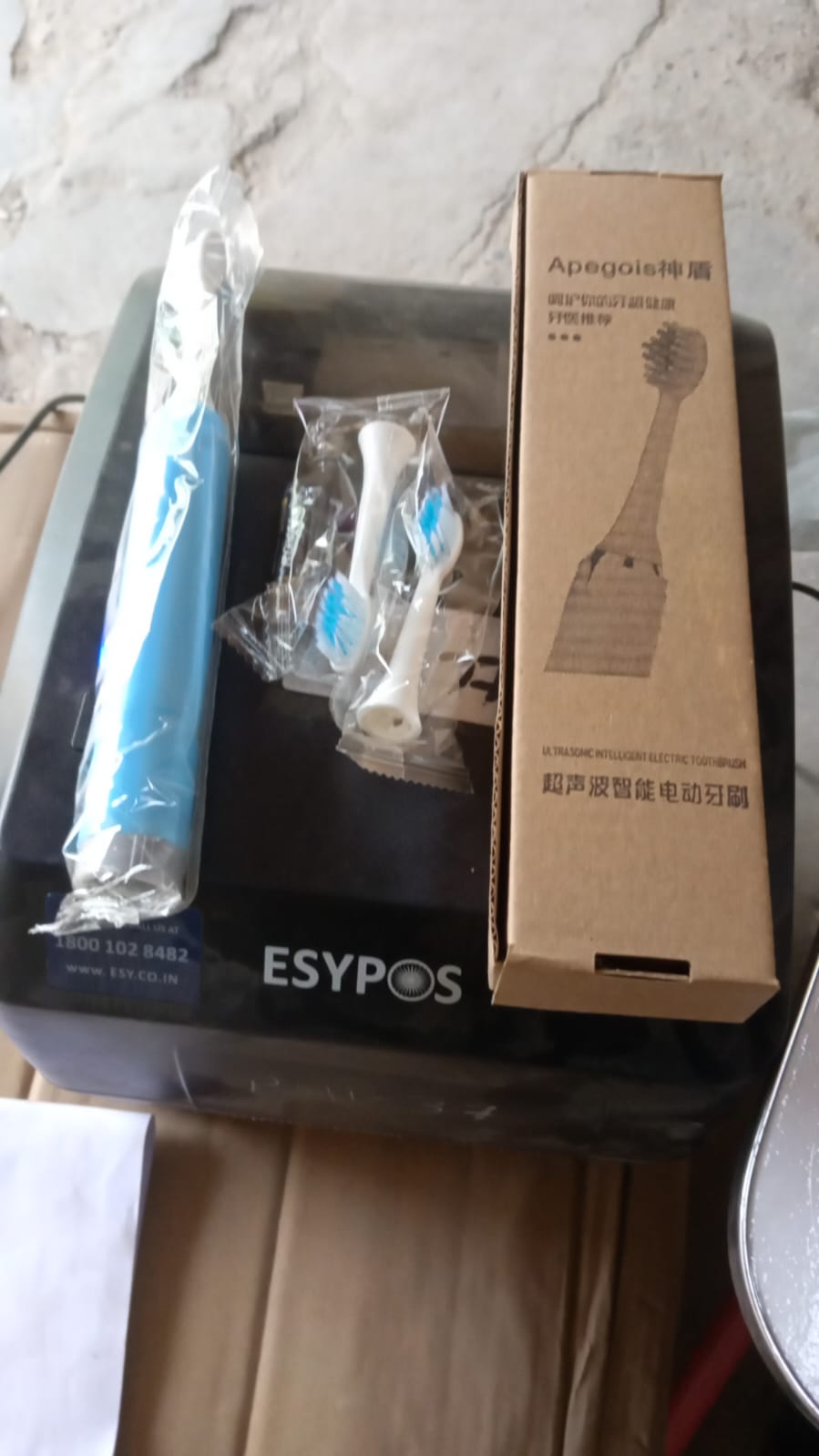 Adult Waterproof Electric Toothbrush 1 Head Battery Operated Toothbrush (1 Pc / Battery Not Included / Mix Color) - Shopmania Wholesale