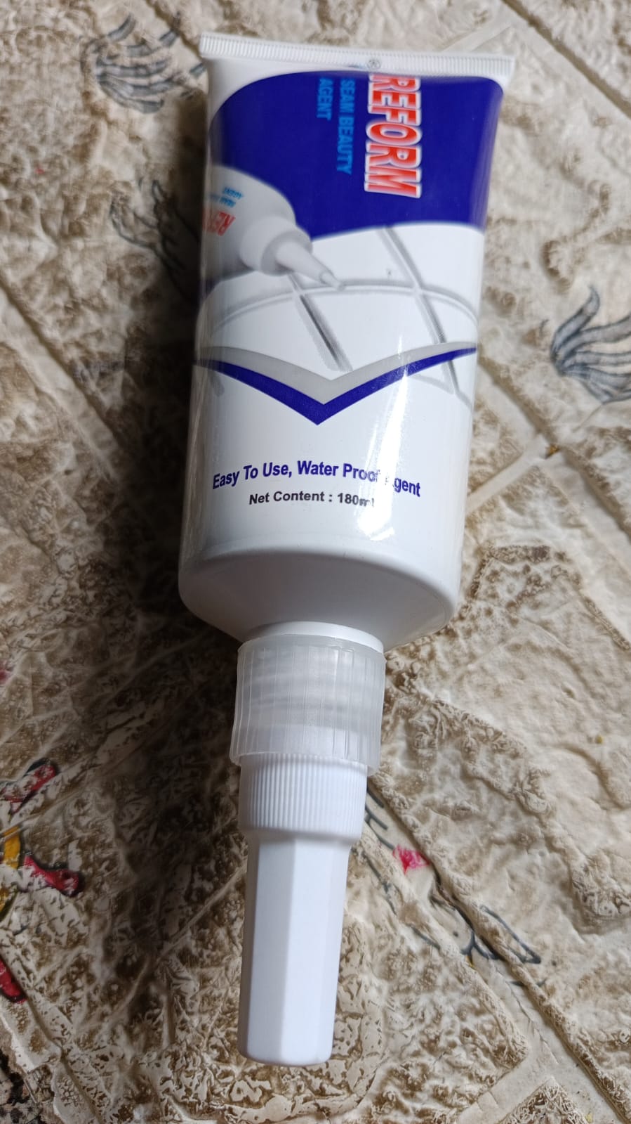 Waterproof Tile Gap / Crack / Grout Filler Water-Resistant Silicone Sealant for DIY Home Sink Gaps / Tiles Gaps / Grouts Repair Filler Tube For Home, Office, Bathroom, Toilets(180 Ml) - Shopmania Wholesale