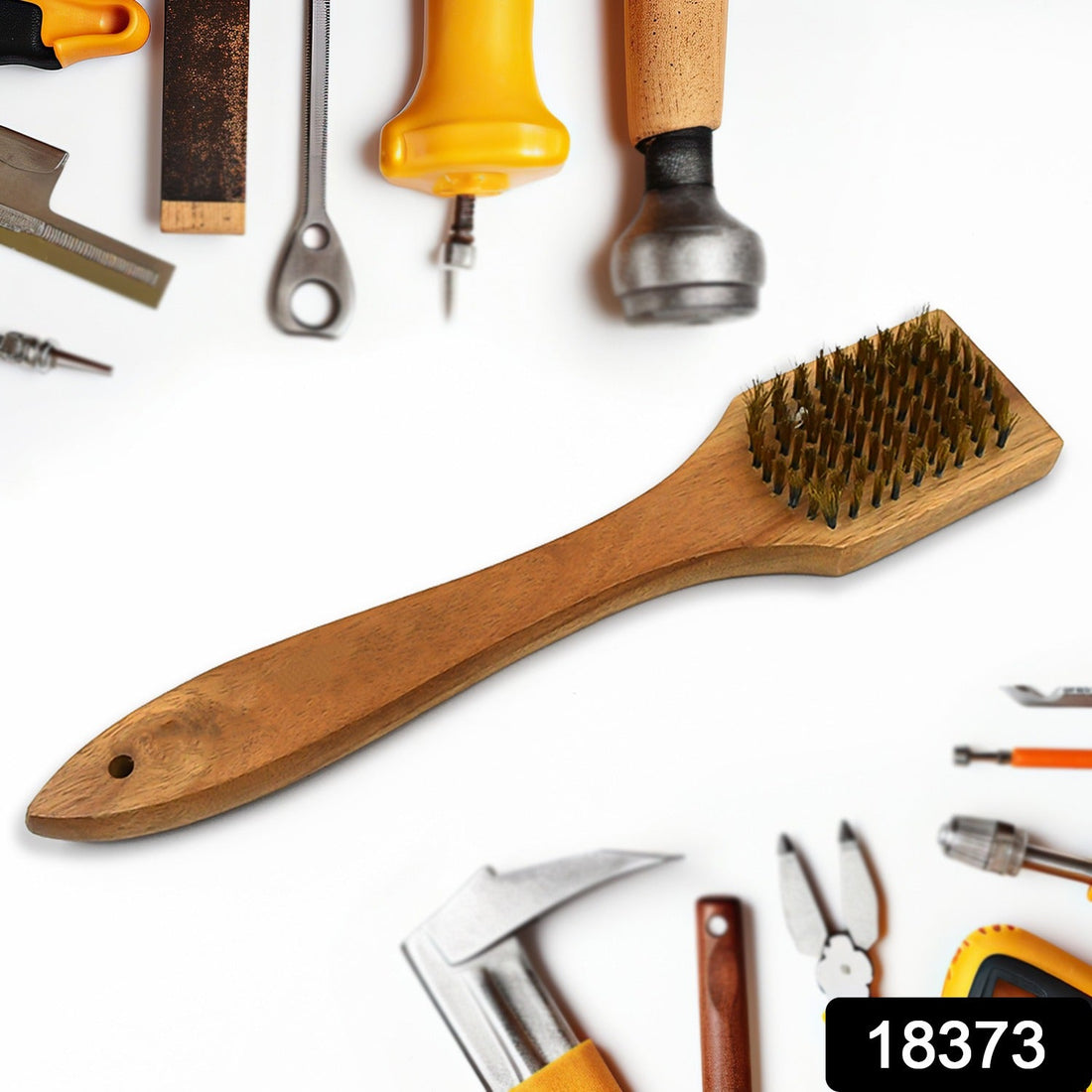 Wooden Handle Steel Wire Brush
