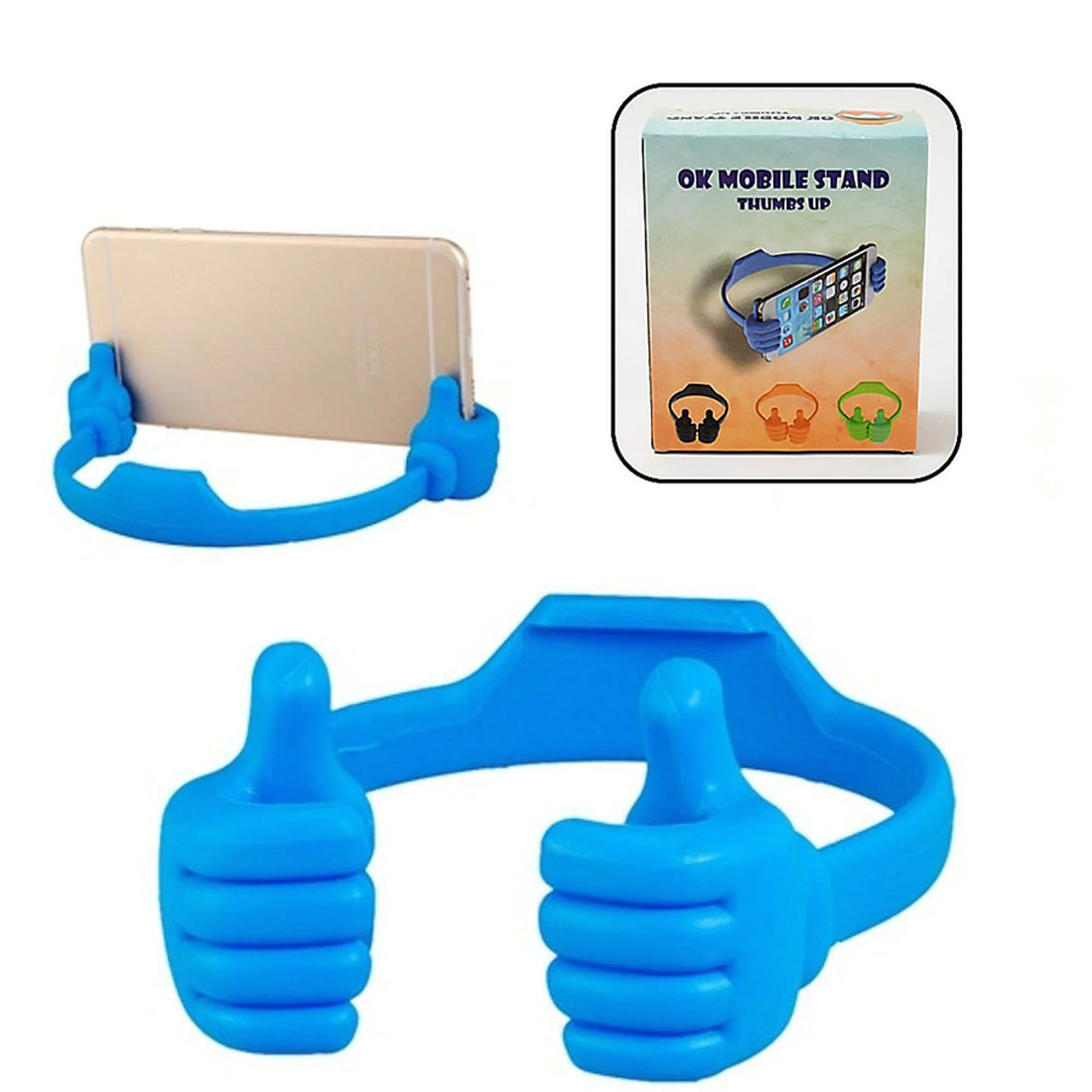 Hand Shape Mobile Stand used in all kinds of places including household and offices as a mobile supporting stand (1 Pc / With Color Box)  - Shopmania Wholesale