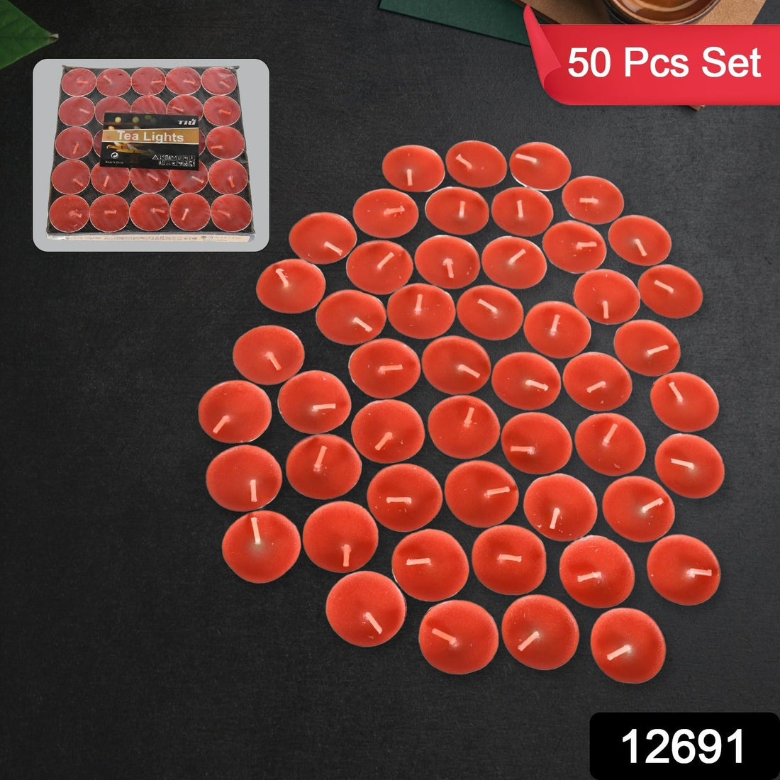 Tealight Candles Set, Smokeless Candles, Tealight Diwali Candles for Diwali, Home Decor, Decoration, Party, Festivals for Mood Dinners Parities Home Decoration Wedding Candle (50 Pcs set) - Shopmania Wholesale