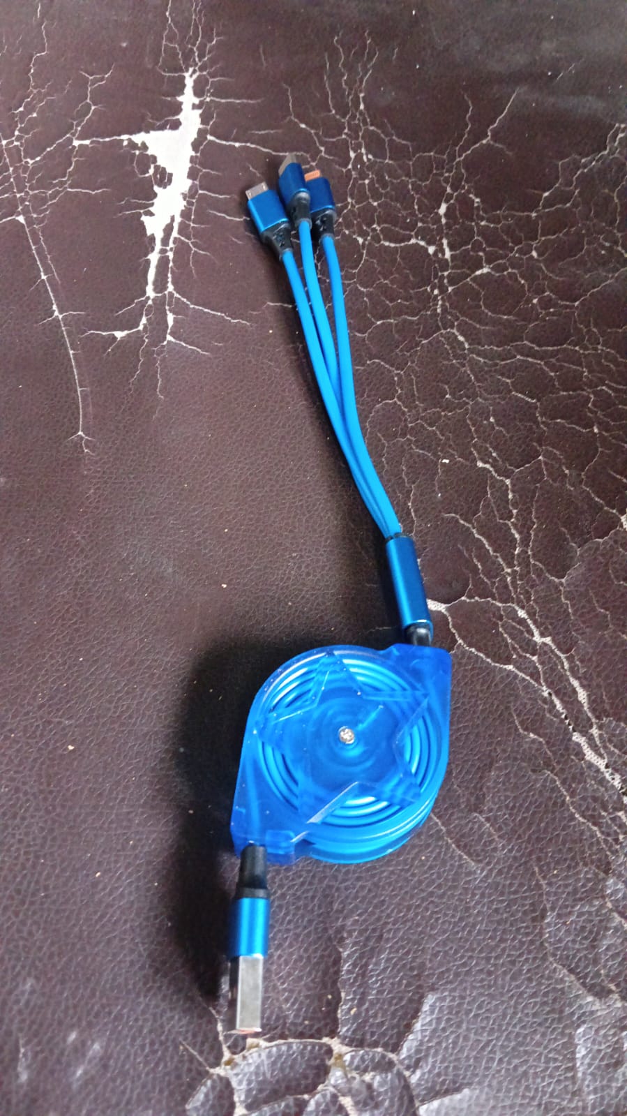 Retractable Charger Charging Cable, Micro USB Cable, 3 in 1, Multi Charging Cable, Compatible with Phone / Type C / Micro Android USB and Other Mobile Devices (1 Pc) your brand