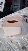 Tissue Box Desktop Stand Bamboo Tissue Cover Box Rectangular Paper Towel Holder Removable Tissue Dispenser for Bathroom Vanity Countertop Bedroom Car Holder Paper Towels Dispenser (1 Pc ) - Shopmania Wholesale