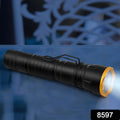 2in1 5 LED With 1 Laser Light Portable Mini Torch / Flashlight LED Powerful High Lumens Pen Light with Clip, Portable Pocket Compact Torch for Emergency A Battery operated (1 Pc / Battery not included) - Shopmania Wholesale