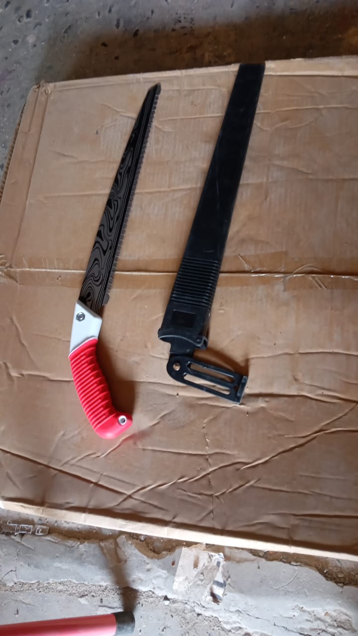 Hand Pruning Saw for Tree Branch Cutter (1 Pc With Cover) your brand
