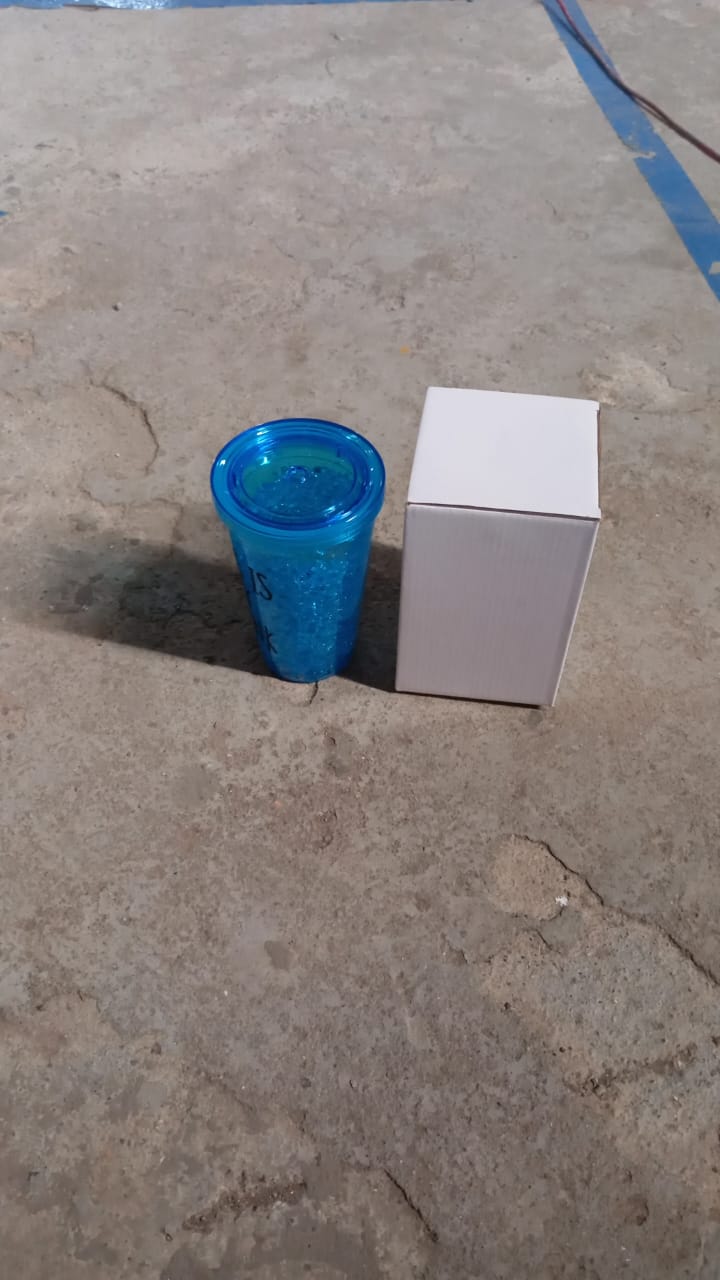 Reusable Tea Coffee Tumbler with Lid Double Wall (1 Pc / Mix Colour / Without Straw) - Shopmania Wholesale