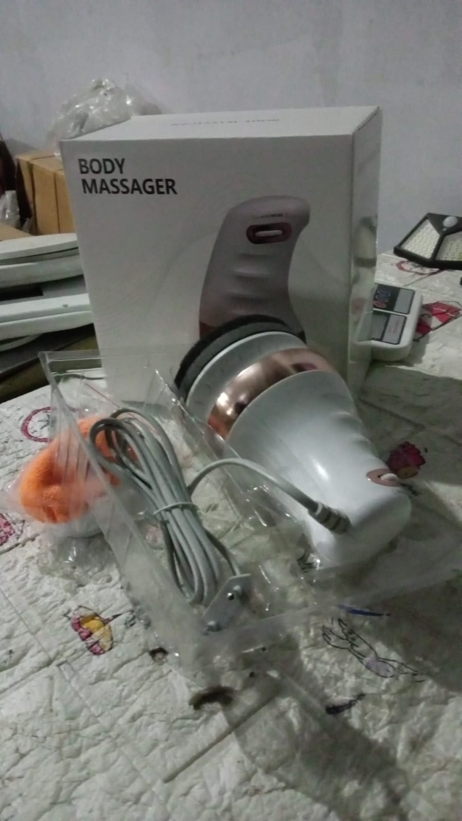 Body Massager Shaping Machine | Body Sculpting Massager with 3 Washable Pads |Adjustable Speeds | Electric Handheld Massager for Belly, Waist, Legs, Arms, Butt (1 Pc) - Shopmania Wholesale