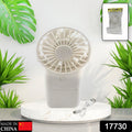 Portable Small Electric Fan, Handheld Fan With 3 Modes USB Rechargeable Mini Student Handheld Class Personal Fan (1 Pc) your brand