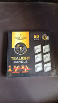 Tealight Candles Set, Smokeless Candles (50 Pcs set) your brand