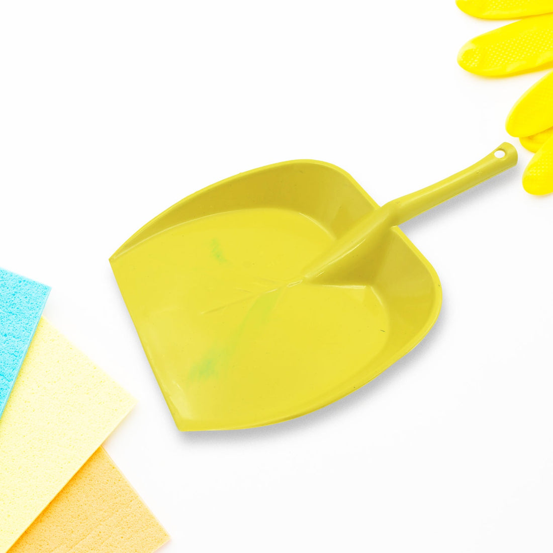 Dustpan with Long Handle, Dust Collection Dust Pan Tray for Kitchen, Home, Office, Bathroom Etc (1 Pc / Multicolor ) - Shopmania Wholesale