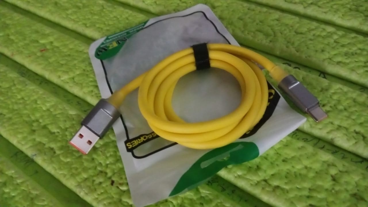 Type C data cable Fast Charging With Light (1 Mtr. / 1 Pc) - Shopmania Wholesale