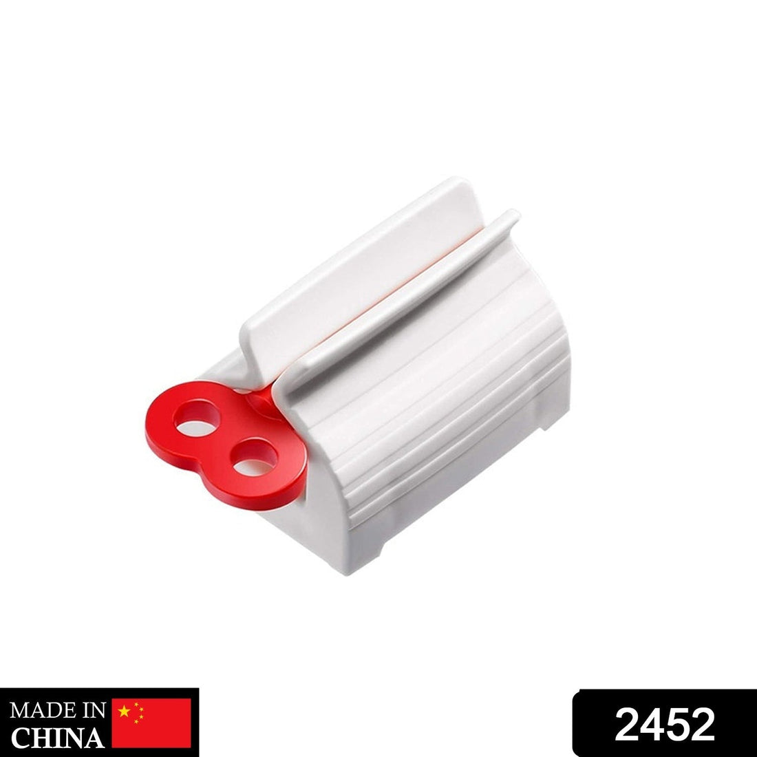 Rolling tube toothpaste squeezer in a sleek design for efficient use.