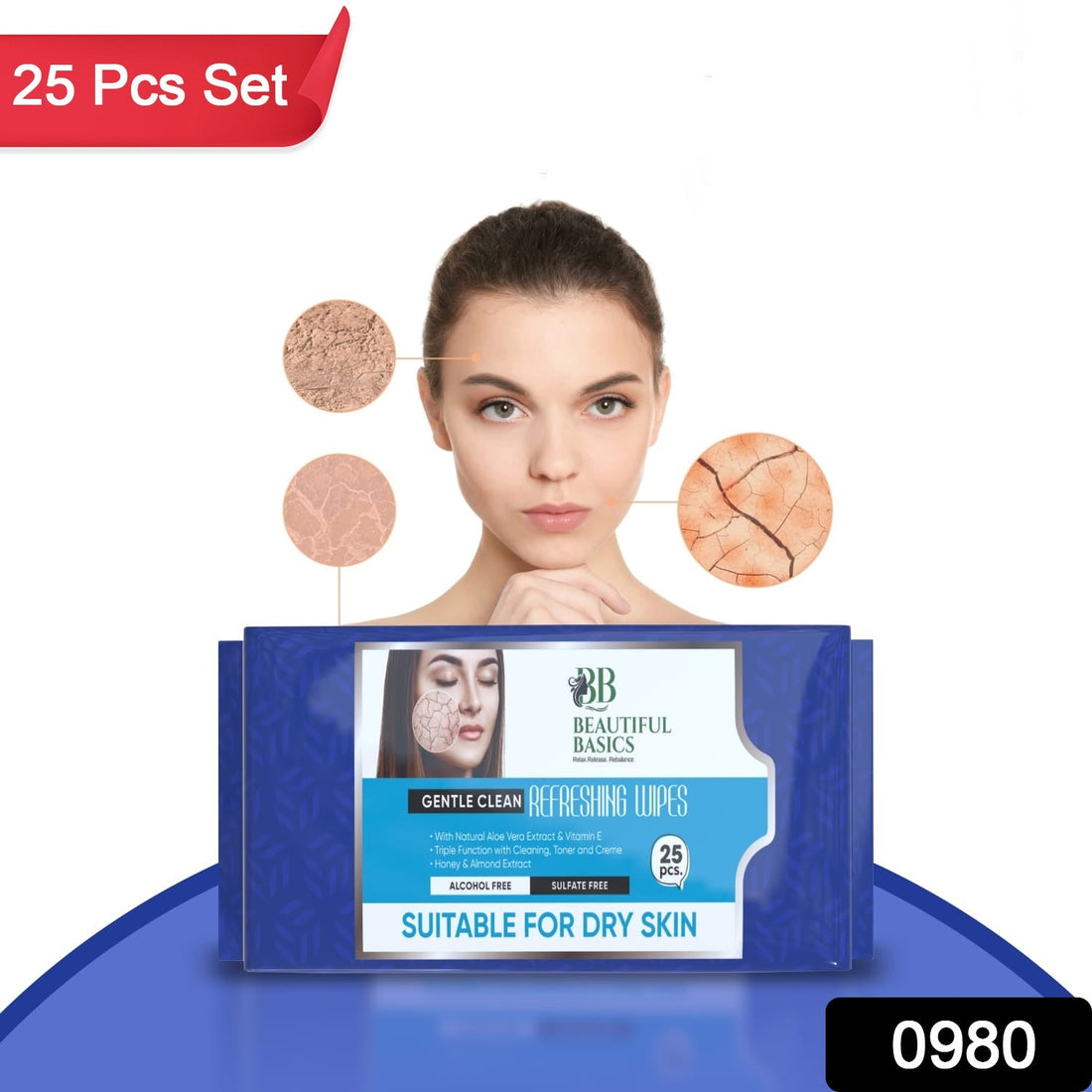 Refreshing Wet Wipes for Face | Facial Cleansing | Refreshing & Skin Hydration| Soothing for skin | pH Balance & Alcohol Free | Nourishing with Fruit extract | 25 Wipes - Shopmania Wholesale