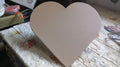 Heart Shape Board For Art and Thick Pad of Heart Shape for Art your brand
