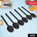 Multipurpose Silicone Spoon, Silicone Basting Spoon Non-Stick Kitchen Utensils Household Heat-Resistant Non Stick Spoons Kitchen Cookware Items For Cooking and Baking (6 Pcs Set) - Shopmania Wholesale