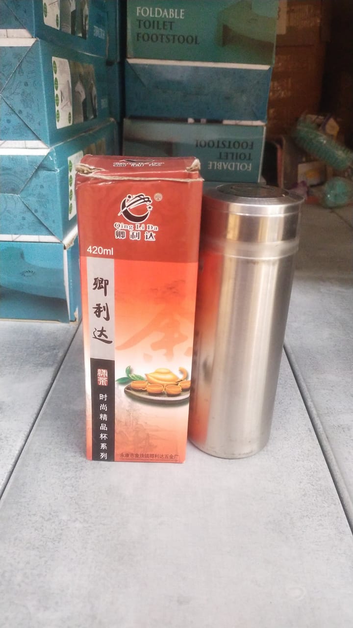 Stainless Steel Hydra Vacuum Insulated Flask Water Bottle your brand