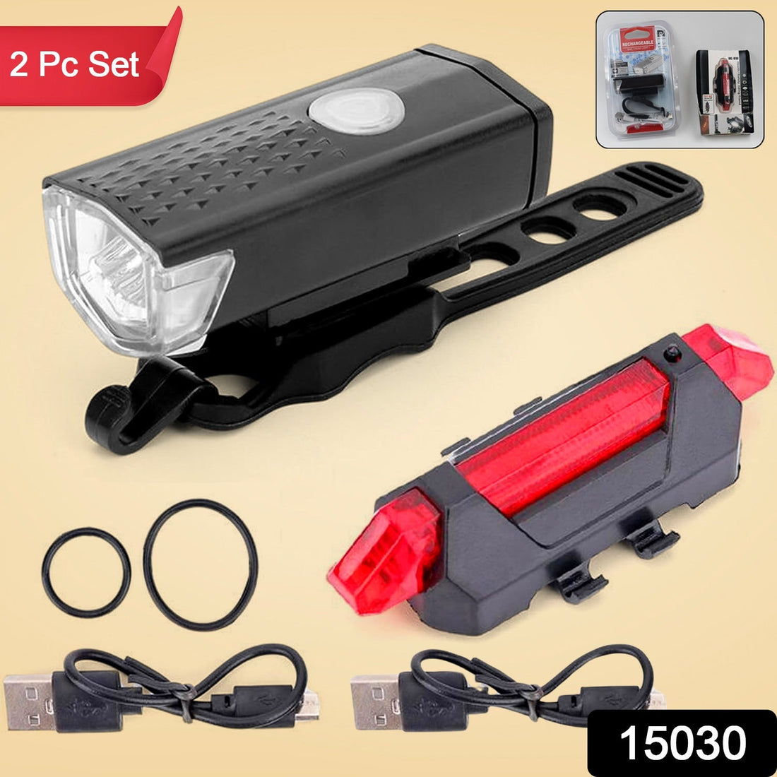 CycleGlow USB Light Set