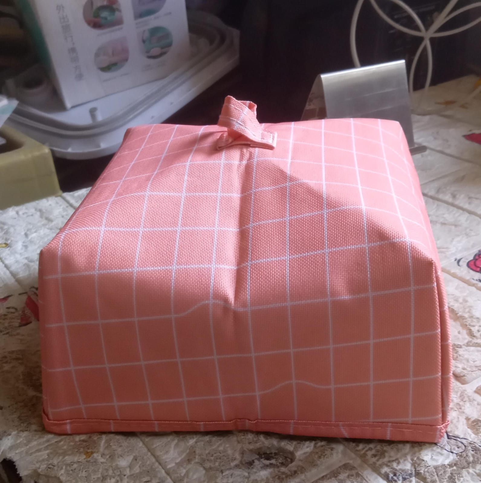 8192 Foldable Food Covers Anti-dust Heat Preservation Anti-Fly Mosquito Kitchen Lid Foldable Cover for Hot Food Dish Insulation Cover, Food Warmer Cover, for Kitchen, Picnic (20x20 Cm) your brand