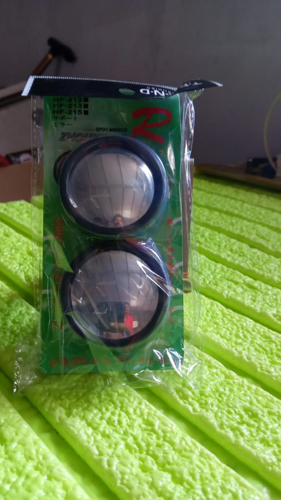Car Blind Spot Side Mirror Round HD Glass Blindspot Mirror Convex Rear View Mirror, Car Mirror Accessories Suitable to All Cars, Frameless Design (2 Pcs Set) your brand