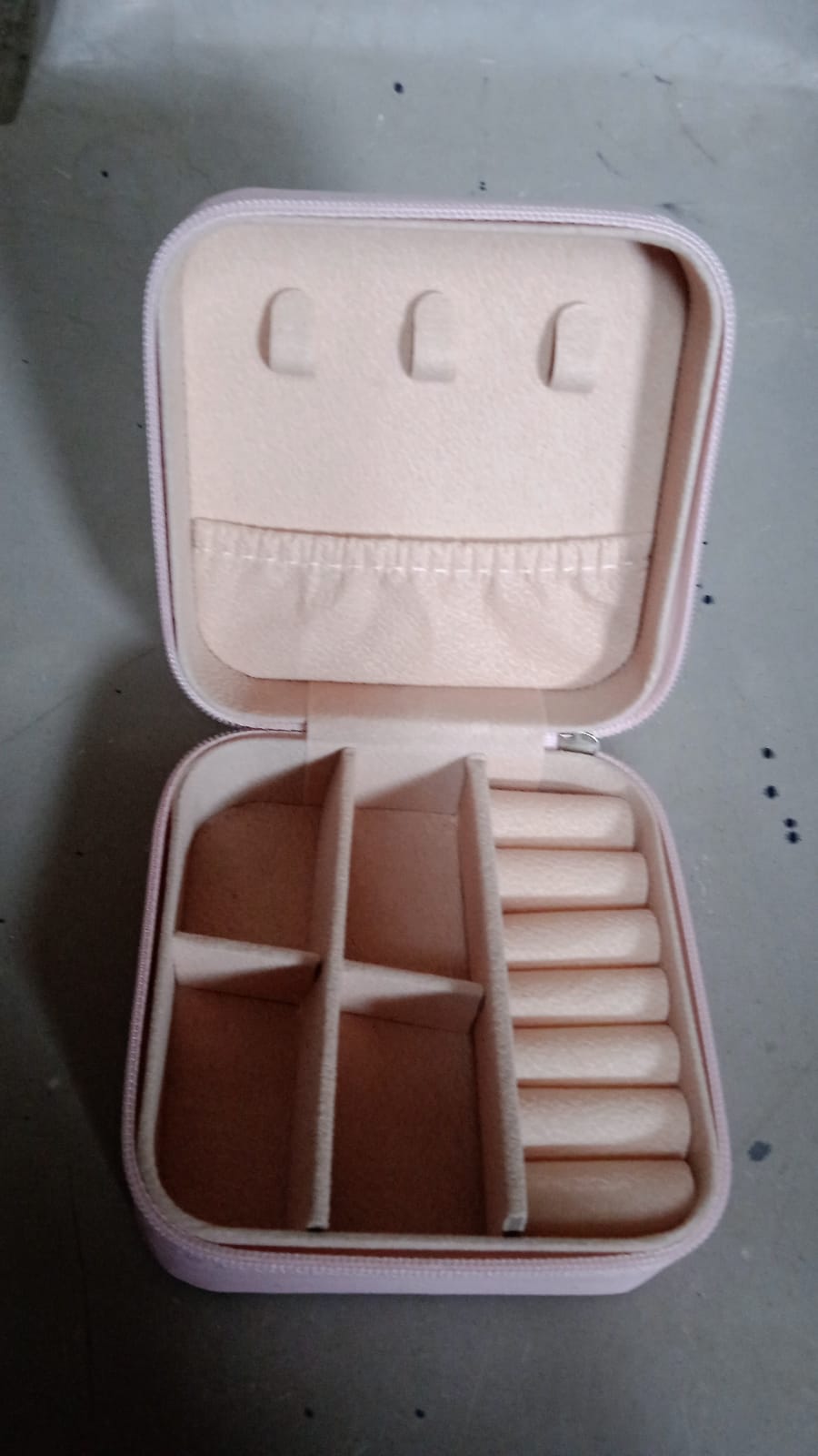 Mini PU Leather jewellery Box for Travel & Storage your brand