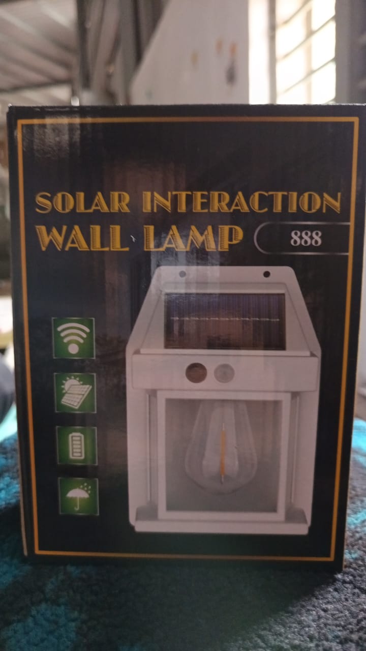 Solar Wall Lights / Lamp Outdoor, Wireless Dusk to Dawn Porch Lights Fixture, Solar Wall Lantern with 3 Modes & Motion Sensor, Waterproof Exterior Lighting with Clear Panel (1 Pc ) - Shopmania Wholesale