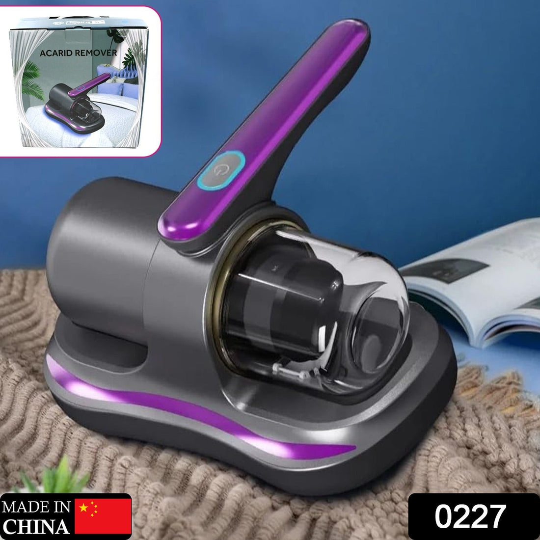 Powerful Suction Portable Handheld Vacuum Cleaner - Low Noise Vacuum Cleaner for Bed - Cordless Vacuum Cleaner for Car Seat Crevices Pillows, Mattresses, Sofas Wireless Anti Dust and Mite Cleaner - Shopmania Wholesale