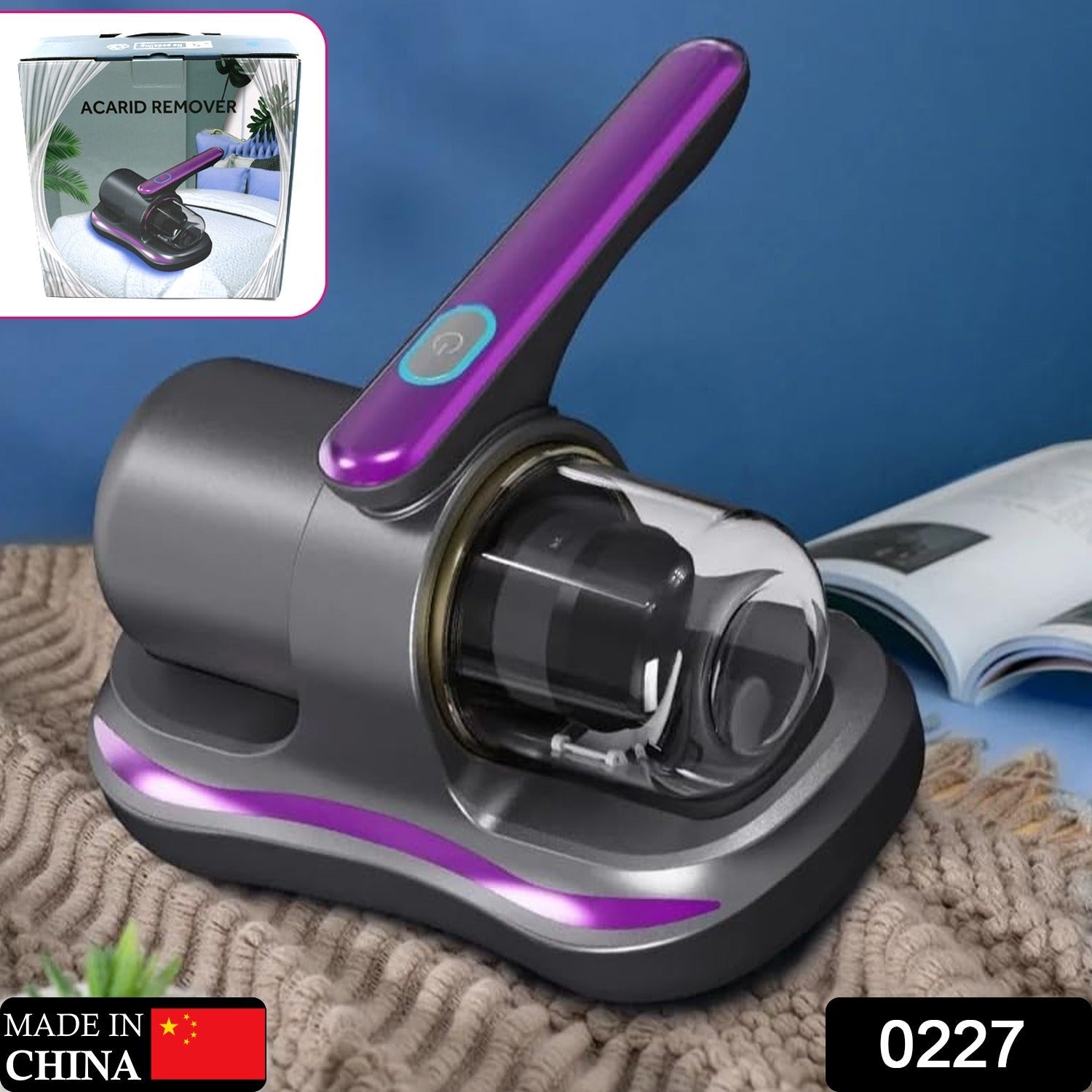 Powerful Suction Portable Handheld Vacuum Cleaner - Low Noise Vacuum Cleaner for Bed - Cordless Vacuum Cleaner for Car Seat Crevices Pillows, Mattresses, Sofas Wireless Anti Dust and Mite Cleaner - Shopmania Wholesale