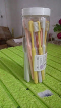 Plastic Toothbrush With Plastic Round Box (20 pcs Set) - Shopmania Wholesale