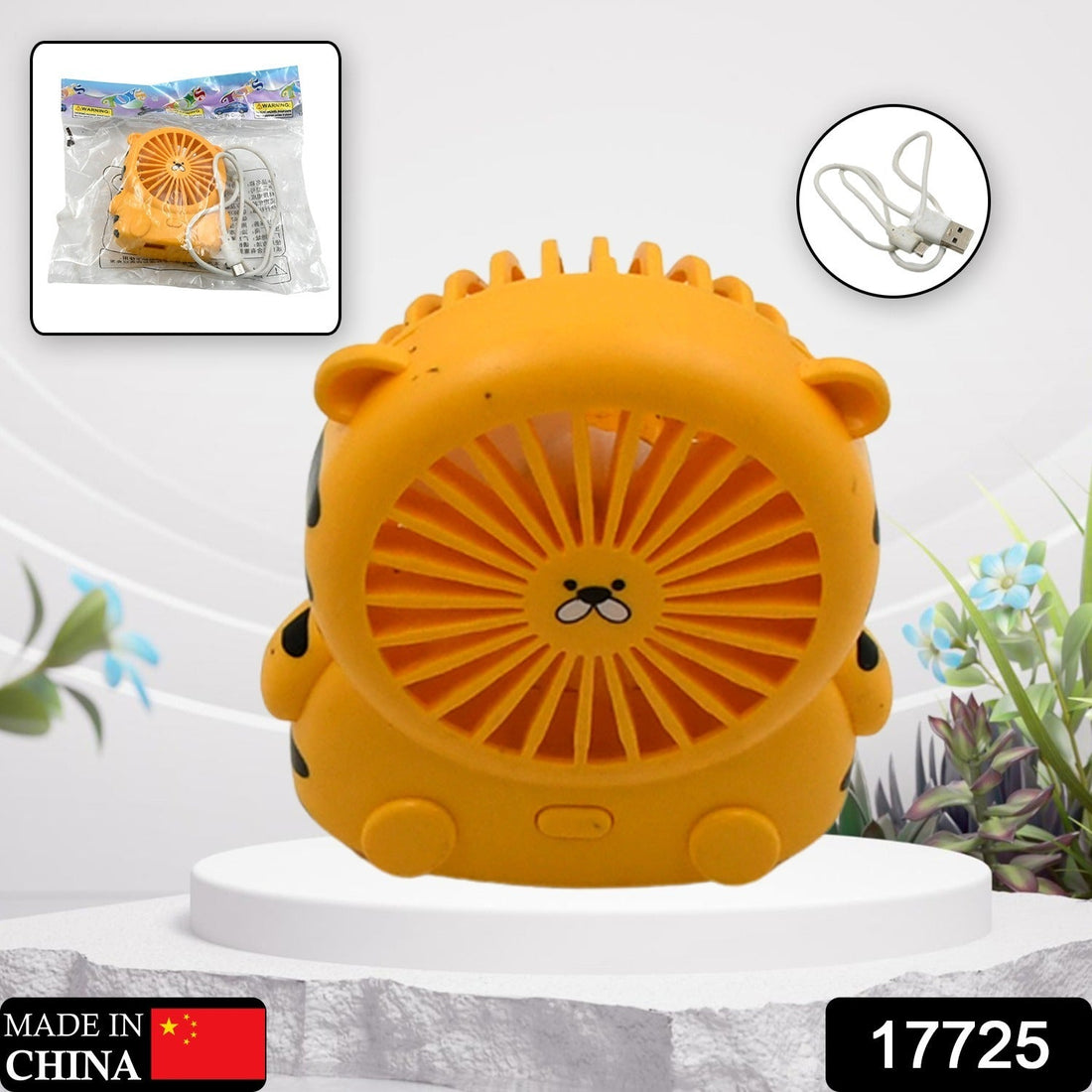 USB PORTABLE MINI DESK FAN, TABLE FAN WITH 3 MODES, PERSONAL DESK FAN SUITABLE FOR OFFICE, SCHOOL &amp; HOME USE - Shopmania Wholesale