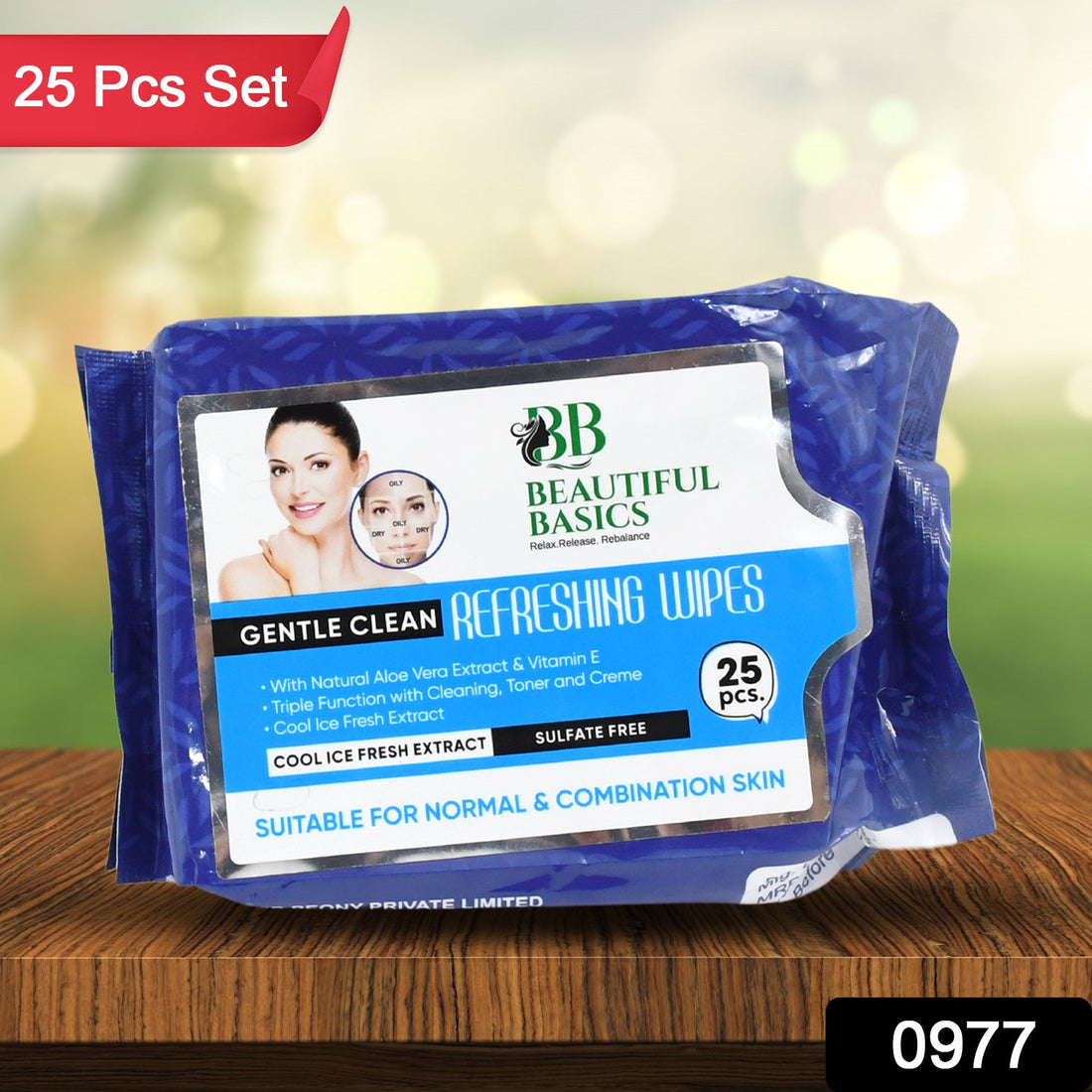 Refreshing Wet Wipes for Face | Facial Cleansing | Refreshing & Skin Hydration| Soothing for skin | pH Balance & Alcohol Free | Nourishing with Fruit extract | 25 Wipes - Shopmania Wholesale