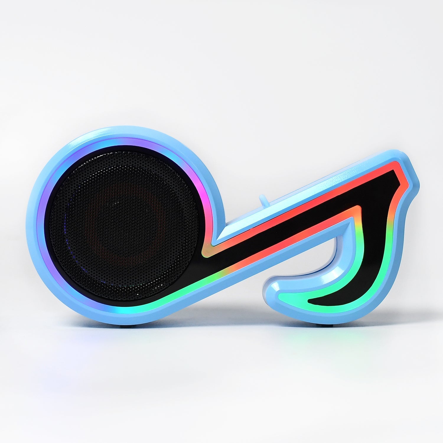 Mini Portable Music Note Shape Speaker Subwoofer Colorful Musical Note LED Lighting Sound For Creatives Gift Computer Phone Sound Equipment Bluetooth speaker (Media Player) - Shopmania Wholesale