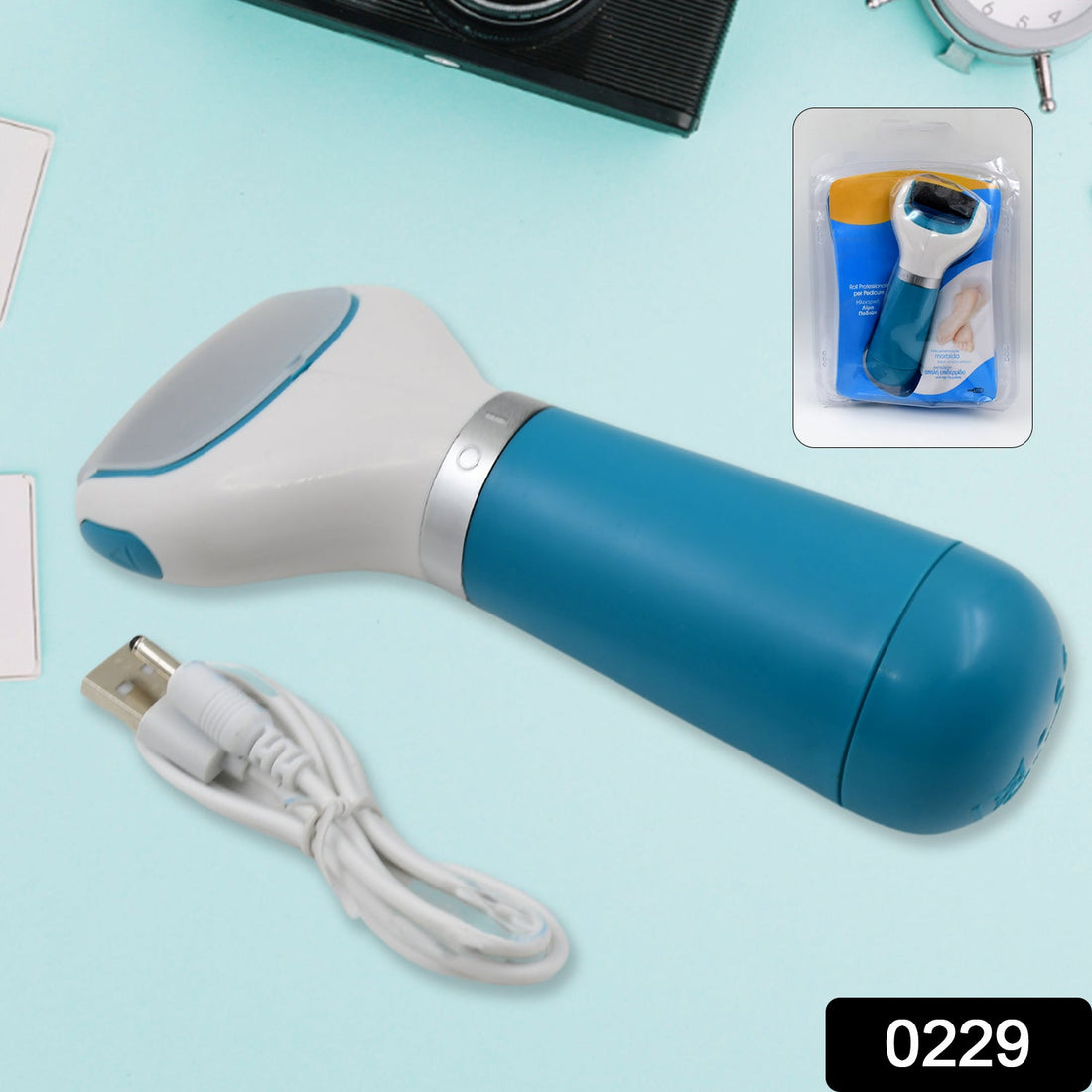 Electronic Dry Foot File, Callous Remover for Feet, Electric Foot with Roller Hard and Dead Skin- Regular Coarse, Baby smooth feet in minutes. For in home padicure foot care, Battery Powered & USB (Battery not included) - Shopmania Wholesale
