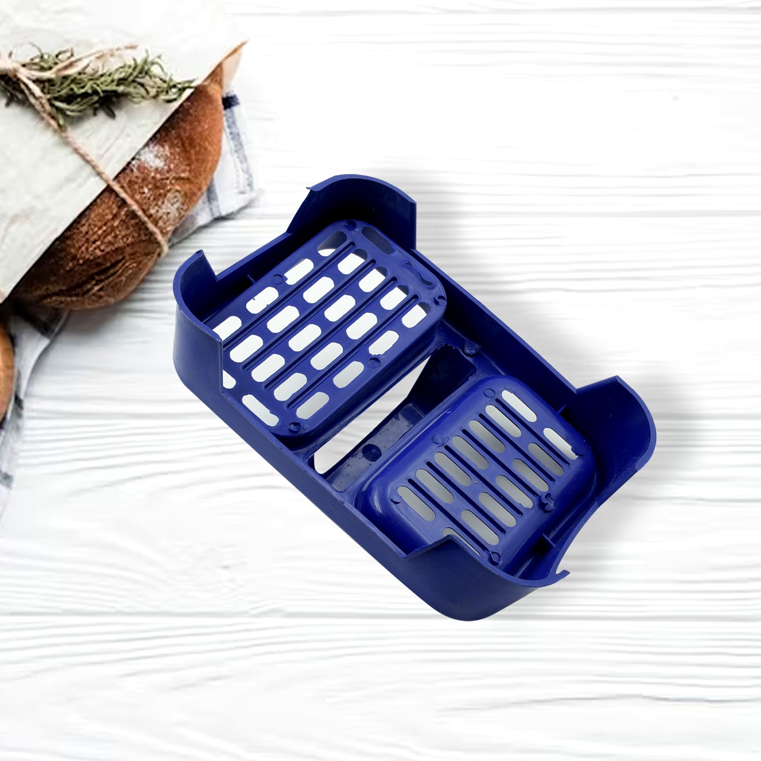 2in1 Plastic Soap Case / Soap Dish / Soap Stand, 2 Section Plastic Soap Case Soap Holder Soap Dish For Bathroom Kitchen Sink (1 Pc / Multicolor ) your brand