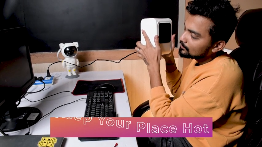 Room Heater 220V Brown Box Heater For Office & Bedroom Use Heater your brand