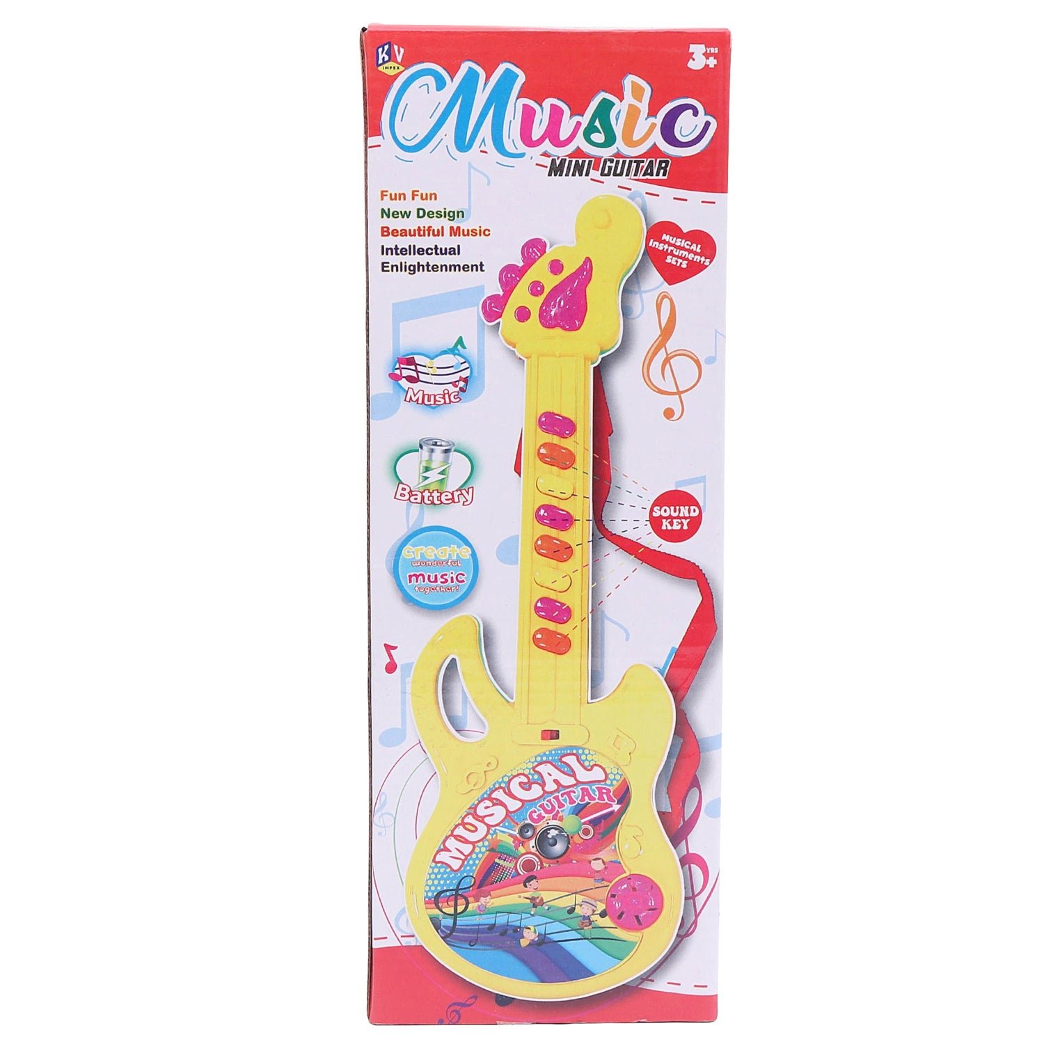 Mini Guitar Colorful with Delightful Music - shopmaniawholesale